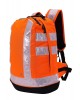 Hi-Vis Orange Rip-Clip Rucksack - Hard Base OTS-02