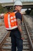 Hi-Vis Orange Rip-Clip Rucksack - Hard Base OTS-02