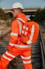 Hi-Vis Orange Rucksack (Network Rail Approved)