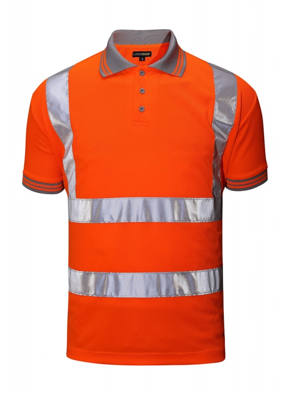 Hi-Vis Short Sleeve Polo